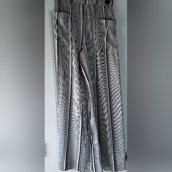 Victoria's Secret Pajama Pants Black & White Stripes Small - Picture 3 of 9